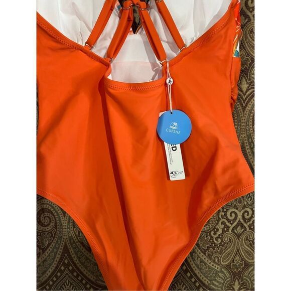 CUPSHE WOMENS ONE PIECE BATHING SUIT - Picture 8 of 10